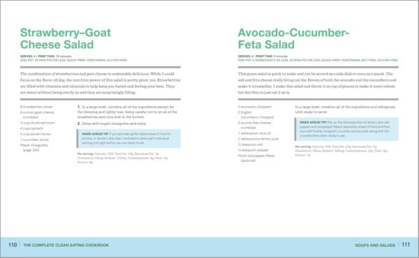 The Complete Clean Eating Cookbook: 200 Fresh Recipes and 3 Easy Meal Plans for a Healthy Diet - Image 4