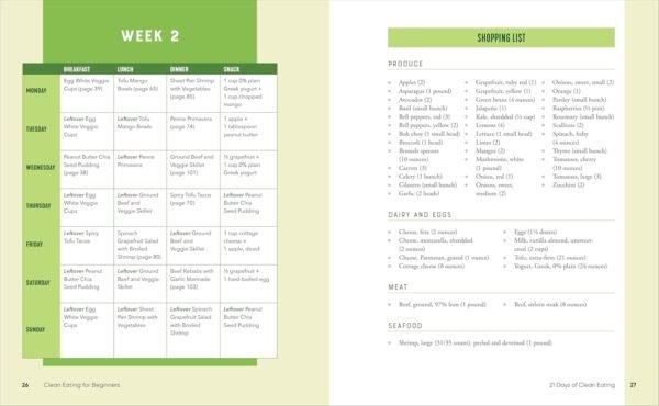 Clean Eating for Beginners: 75 Recipes and 21-Day Meal Plan for Healthy Living - Image 6