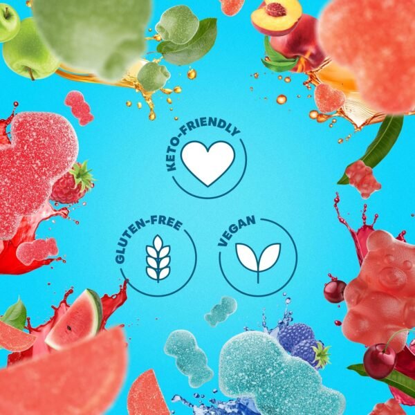 Shameless Snacks - Healthy Low Calorie Snacks, Low Carb Keto Gummies (Gluten Free Candy) - 6 Pack Super Variety Pack - Image 4