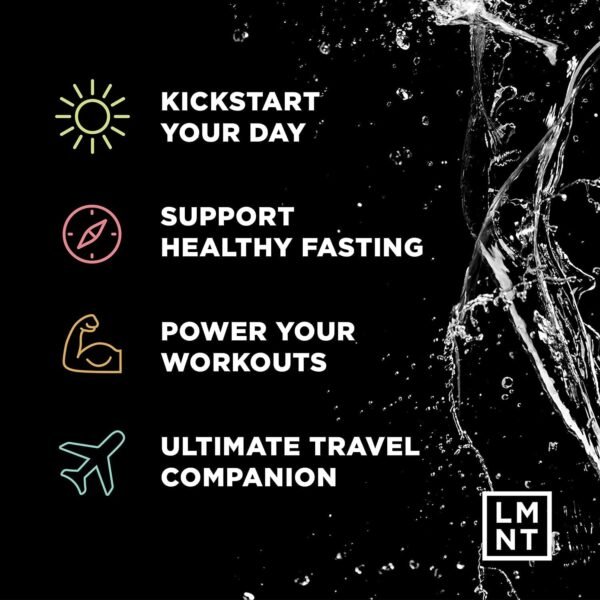 LMNT Zero Sugar Electrolytes - Sample Pack | Drink Mix | 8-Count - Image 3