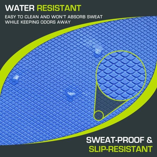 ProsourceFit Exercise Balance Pad – Large Cushioned Non-Slip Foam Mat & Knee Pad for Fitness, Stability Training, Physical Therapy, Yoga 15"x19" - Image 5