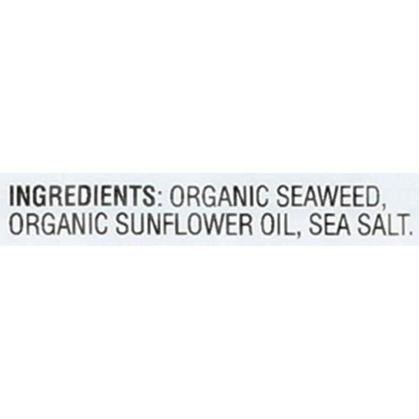 Gimme Seaweed Organic Premium Roasted Seaweed Snacks, Sea Salt, 6 Count, Keto, Vegan, Gluten-Free, Great Source of Omega3s and Iodine, Healthy On-The-Go Snack for Kids and Adults - Image 15