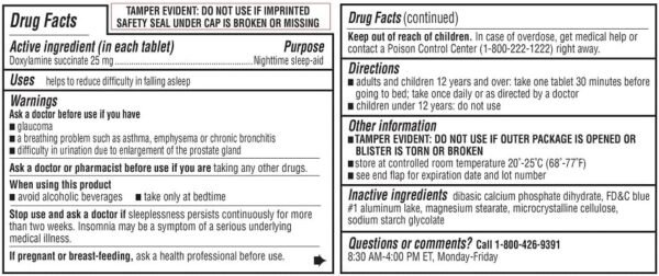 Kirkland Signature Sleep Aid, 192 Tablets - Image 3