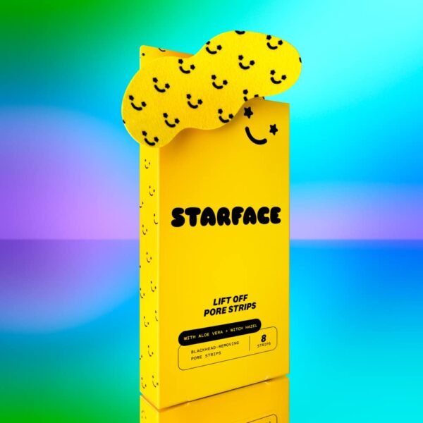 Starface World Lift Off Pore Strips, Blackhead Remover, Deep Cleansing Nose Strip, Patches for Pores (8 count) - Image 3