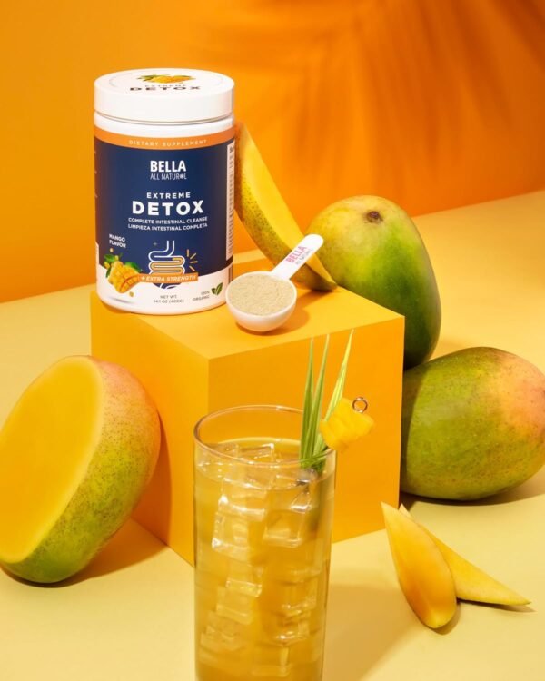 Bella All Natural Detox Powder Mango - Image 2