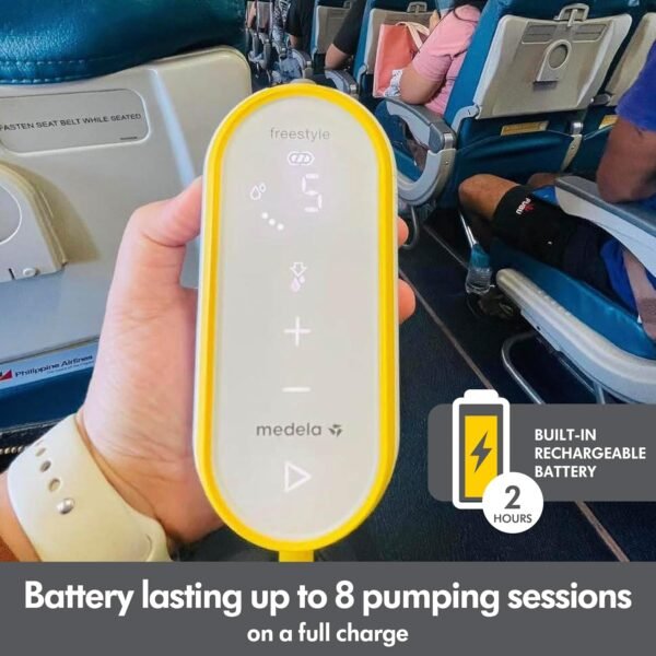 Medela Freestyle Hands-Free Breast Pump | Wearable, Portable and Discreet Double Electric Breast Pump with App Connectivity - Image 3