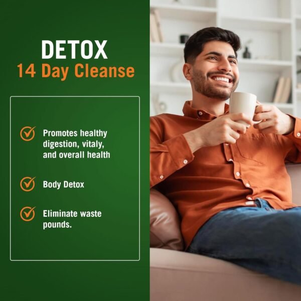 Century Systems The Cleaner Detox, Powerful 14-Day Complete Internal Cleansing Formula for Men, Support Digestive Health, 104 Vegetarian Capsules - Image 3