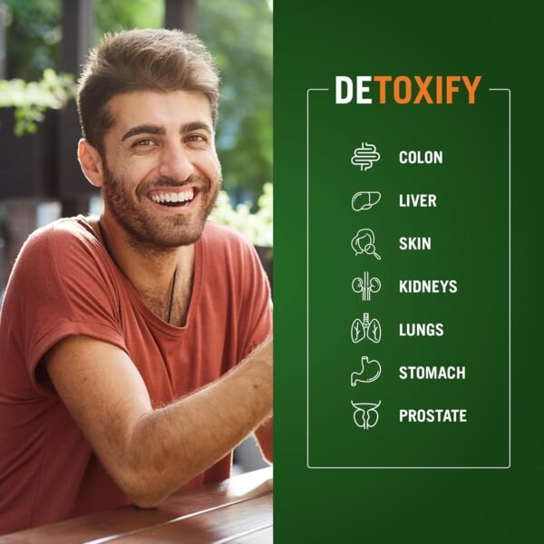 Century Systems The Cleaner Detox, Powerful 14-Day Complete Internal Cleansing Formula for Men, Support Digestive Health, 104 Vegetarian Capsules - Image 4