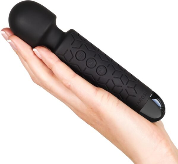 Yarosi Micro Personal Massage Device Smallest and Strongest Cordless Handheld Massager - Powerful - Best for Travel - Magic Stress Away - Perfect on Back Legs Hand Pains and Sports Recovery - Image 3
