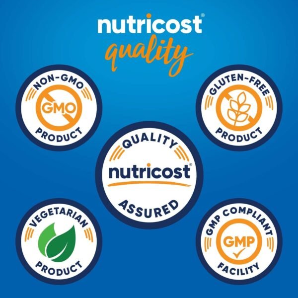 Nutricost Ashwagandha Herbal Supplement 600mg, 120 Capsules - Vegetarian, Non-GMO, Gluten Free, Ashwagandha Root - Image 3