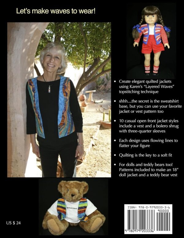 Wearable Waves:Delightful Designs for Quilted Jackets - Image 2