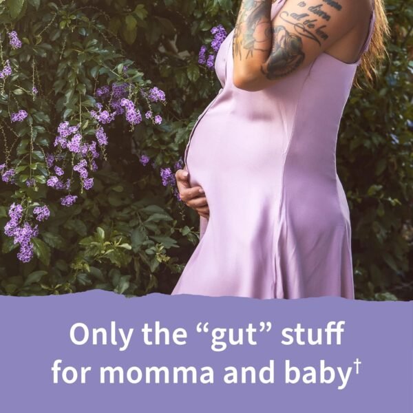 Garden of Life - Dr. Formulated Probiotics Once Daily Prenatal - Acidophilus and Bifidobacteria Probiotic Support for Mom and Baby - Gluten, Dairy, and Soy-Free - 30 Vegetarian Capsules - Image 3