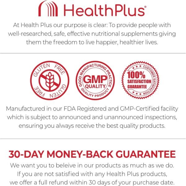 Health Plus Herbal Detox+ (10-Day Cleanse) 40 Capsules, 20 Servings - Image 9