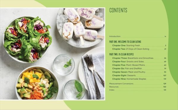 Clean Eating for Beginners: 75 Recipes and 21-Day Meal Plan for Healthy Living - Image 2