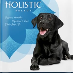 Holistic Select Natural Dry Dog Food, Anchovy & Sardine and Salmon Meal Recipe, 30-Pound Bag