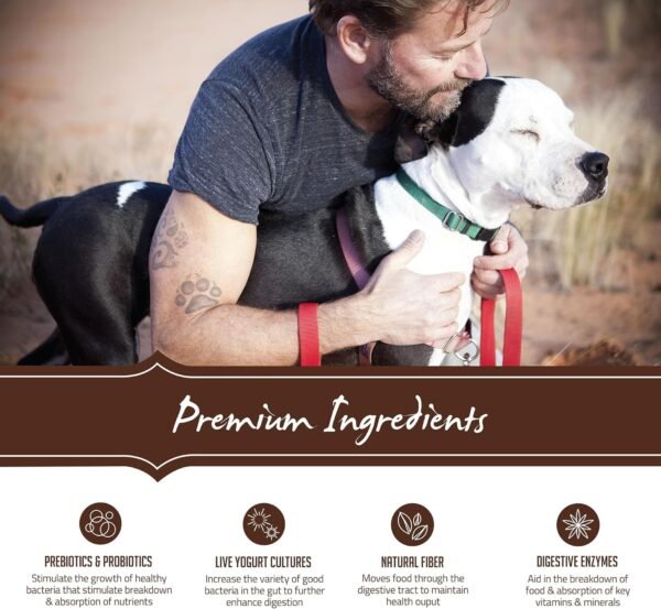 Holistic Select Natural Dry Dog Food, Anchovy & Sardine and Salmon Meal Recipe, 30-Pound Bag - Image 2