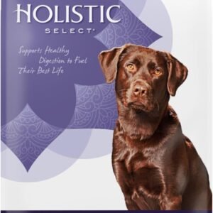 Holistic Select Natural Dry Dog Food, Chicken Meal & Rice Recipe, 30-Pound Bag