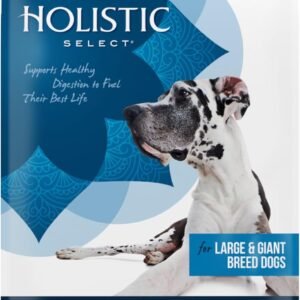 Holistic Select Natural Dry Dog Food, Large & Giant Breed Adult Recipe, 30-Pound Bag