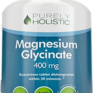 Magnesium Glycinate 400mg - 270 Magnesium Tablets (not Capsules) - 400 mg Elemental Magnesium - Highly Bioavailable - Vegan and Vegetarian - for Improved Sleep, Stress Relief & Cramp Defense