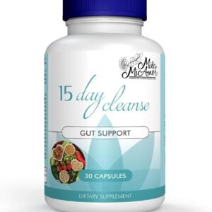 Milamiamor 15 Day Cleanse - Gut and Colon Support - Advanced Gut Cleanse Detox for Women & Men with Senna, Cascara Sagrada & Psyllium Husk - Non-GMO - Made in USA - 30 Capsules