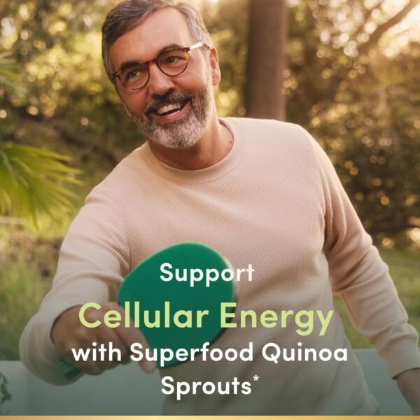 Nature's Bounty Superfoods Plus Energy to Support Cellular Energy, 23 Fruits & Veggies, Cellular Energy Supplement, 30 Capsules - Image 2
