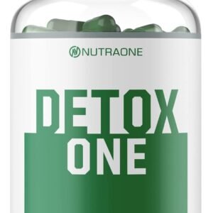 NutraOne DetoxOne 30​ Day Extra Strength Detox Cleanse Supports Healthy Digestive Function And Weight Loss| Promotes Detoxification, Increases Energy​ & Improves Nutrient Absorption