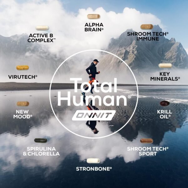 ONNIT Total Human Day and Night Vitamin Packs for Men and Women,Capsule, Adult Multivitamin, 30-Day Supply - Image 2