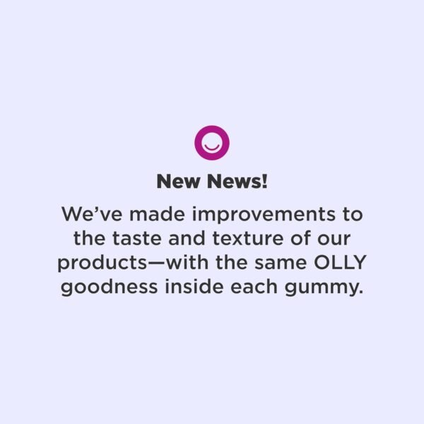 Olly Sleep Gummy, 3mg Melatonin, L-Theanine, Chamomile, Lemon Balm, Sleep Aid, BlackBerry, 90 Count - Image 2