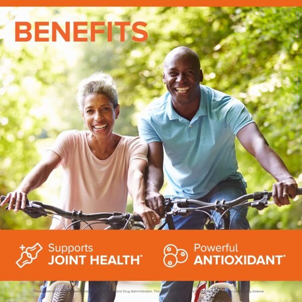Qunol Turmeric Curcumin with Black Pepper & Ginger, 2400mg Turmeric Extract with 95% Curcuminoids, Extra Strength Supplement, Enhanced Absorption, Joint Support Supplement, 105 Count - Image 2