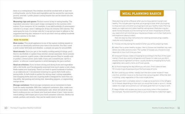 The Easy 5-Ingredient Healthy Cookbook: Simple Recipes to Make Healthy Eating Delicious - Image 2