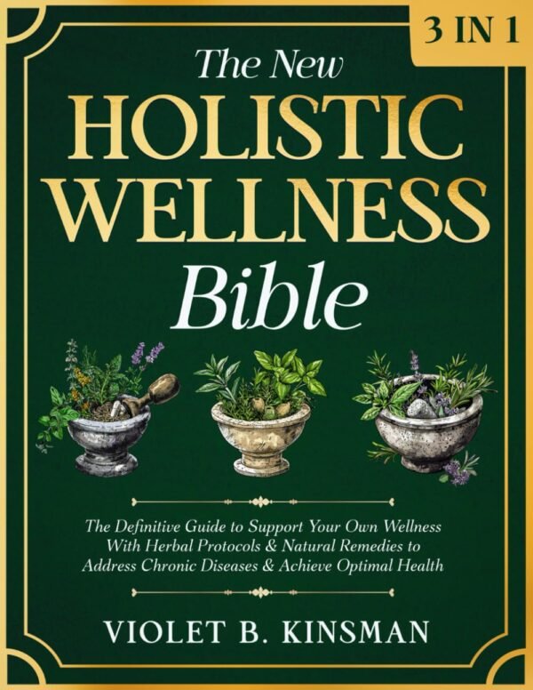 The New Holistic Wellness Bible: [3 in 1] The Definitive Guide to Support Your Own Wellness with Herbal Protocols & Natural Remedies to Address Chronic Diseases & Achieve Optimal Health